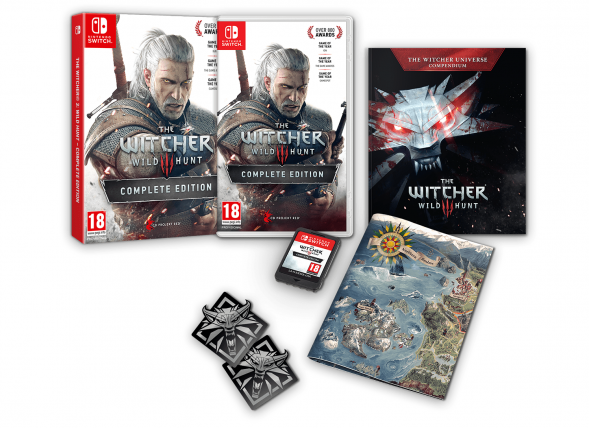 Игра Witcher 3 Wild Hunt Complete Edition (Ведьмак 3: Дикая Охота - Полное Издание) (Русская версия) для Nintendo Switch в Мурманске
