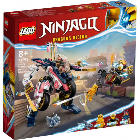 Конструктор LEGO Ninjago 71792 Байк-трансформер Соры в Мурманске