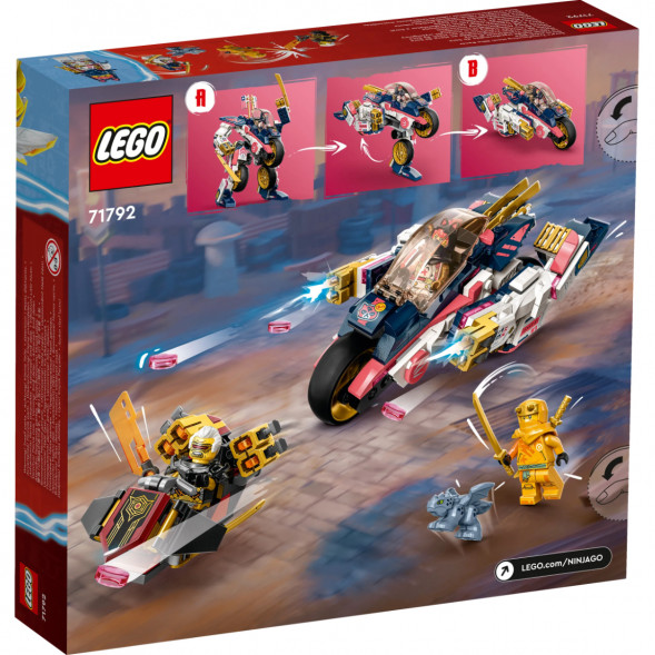 Конструктор LEGO Ninjago 71792 Байк-трансформер Соры в Мурманске
