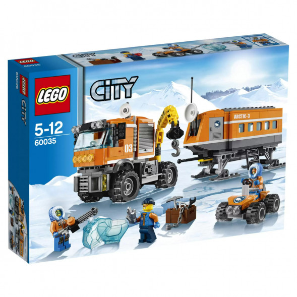 Конструктор LEGO City 60035 Передвижная арктическая станция в Мурманске