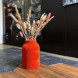 Ваза для сухоцветов HatRom Wave, оранжевый в Мурманске