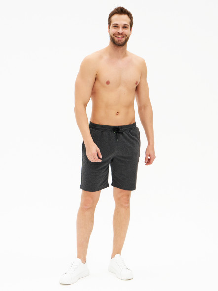 Шорты мужские трикотажные, серый, XL в Мурманске