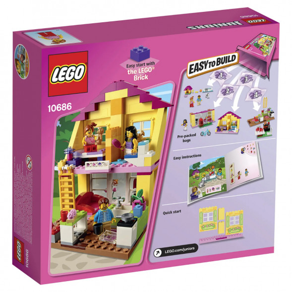 Конструктор LEGO Juniors 10686 Семейный домик в Мурманске