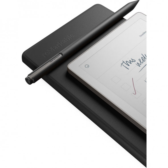 Графический планшет reMarkable Paper Pro Move + Стилус MarkerPlus + Чехол BookFolio Premium Leather, Black в Мурманске