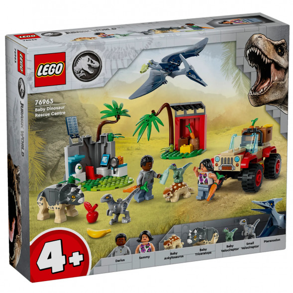 Конструктор LEGO Jurassic World 76963 Центр спасения детенышей динозавров в Мурманске