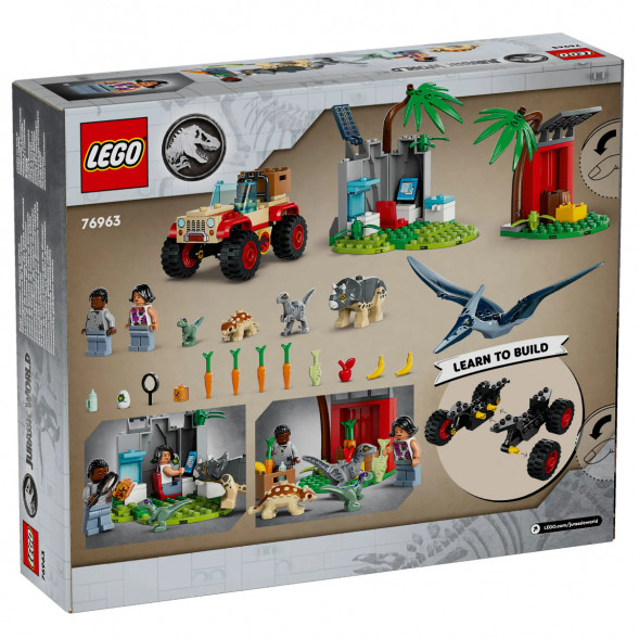 Конструктор LEGO Jurassic World 76963 Центр спасения детенышей динозавров в Мурманске