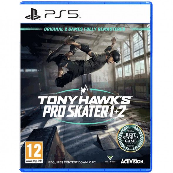 Игра Tony Hawk&amp;#039;s Pro Skater 1+2 [PS5, английская версия] в Мурманске