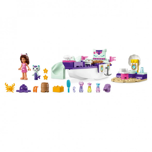 Конструктор LEGO Gabby&amp;#039;s Dollhouse 10786 Корабль и спа Габби и МерКэта в Мурманске