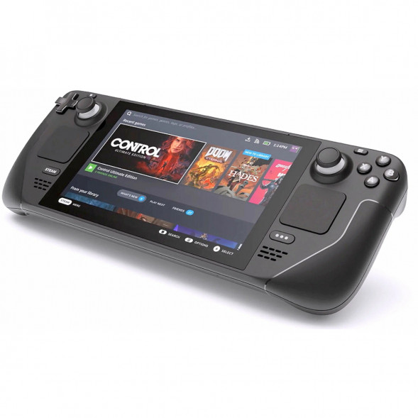 Игровая приставка Valve Steam Deck 256 ГБ SSD, черный в Мурманске