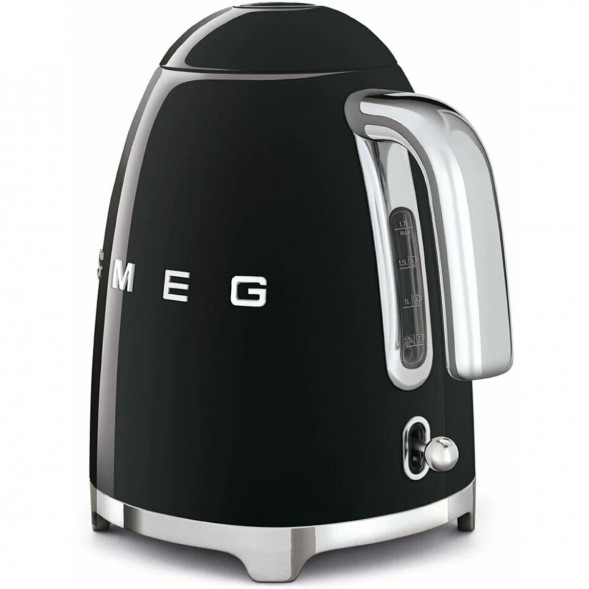 Чайник Smeg KLF03BLEU, черный в Мурманске