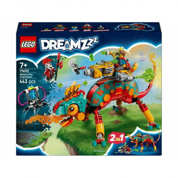 Конструктор LEGO DREAMZzz 71492 Огненный хамелеон Матео в Мурманске