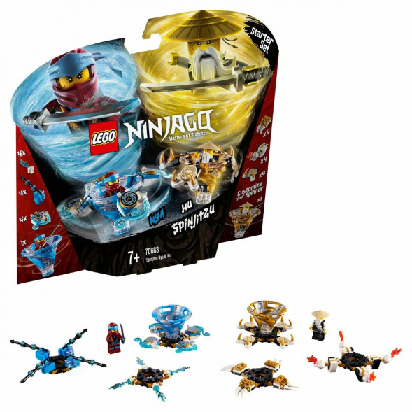 Конструктор LEGO Ninjago 70663 Ния и Ву: мастера Кружитцу в Мурманске