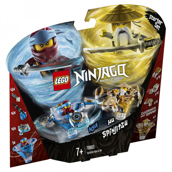 Конструктор LEGO Ninjago 70663 Ния и Ву: мастера Кружитцу в Мурманске