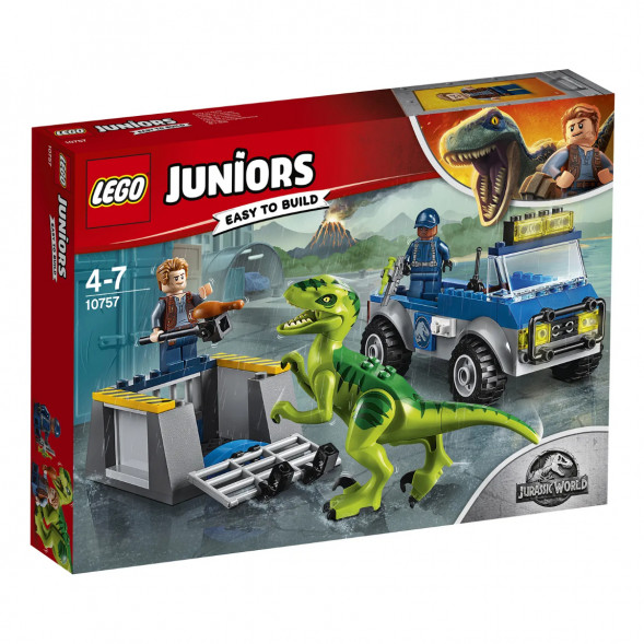 Конструктор LEGO Juniors 10757 Грузовик спасателей для перевозки раптора в Мурманске