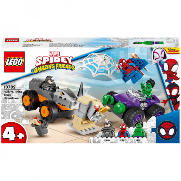 Конструктор LEGO Super Heroes 10782 Схватка Халка и Носорога на грузовиках в Мурманске