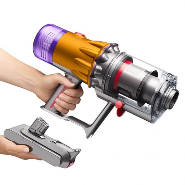 Пылесос Dyson V12S Detect Slim Submarine SV46, Yellow/Nickel в Мурманске