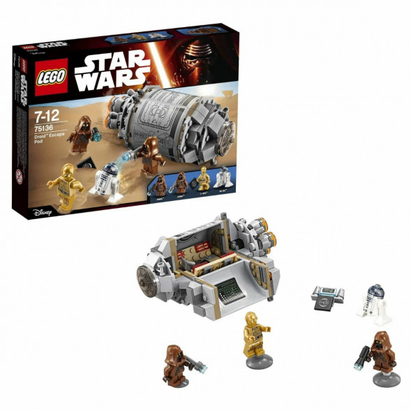Конструктор LEGO Star Wars 75136 Спасательная капсула дроидов в Мурманске