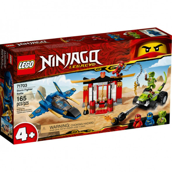 Конструктор LEGO Ninjago 71703 Бой на штормовом истребителе в Мурманске